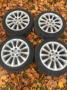 Škoda Superb alu Laurel 5x112 r17 7,5J et 49 225/45 celoročn