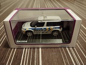 Škoda Yeti FL Policie 1:43 Abrex