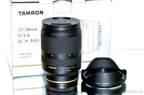 Sony E Tamron 17-28 mm f/2,8 + UV filtr TOP STAV