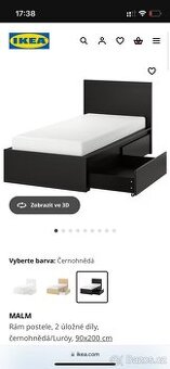 Ikea Malm postel 200x90