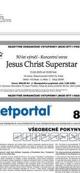 Jesus Christ Superstar 15.2. - SKVĚLÁ CENA