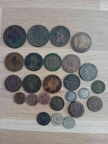 Mix starých mincí