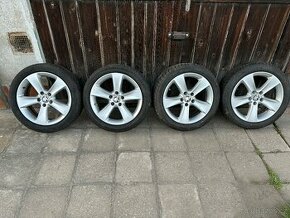 Alu original zimní sada VW Passat CC B7 Škoda 205/50/17 - 1