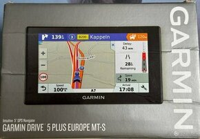 Navigace automobilová Garmin Drive 5 Plus Europe MT-S