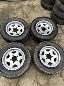 Alu kola 5x139,7 včetně pneu 255/60R15