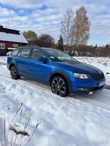 Škoda Octavia Scout 4x4 110kw, r.v. 2015, ČR, 1. majitel