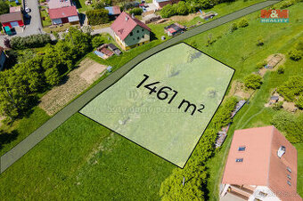 Prodej pozemku k bydlení, 1461 m², Poteč