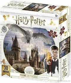 PRIME 3D Harry Potter: Bradavice a Hedvika 3D 300 dílků