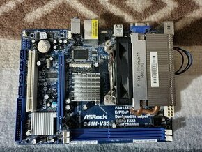 ASRock G41M-VS3 + Intel Core 2 Quad Q8200 (775pin) - 1