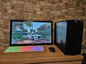 Herní pc g3220 gtx 750ti 2gb 4gb ddr3 lcd 27" full hd GTA5