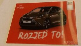 Toyota AYGO – měnící se reklamní karta - 1