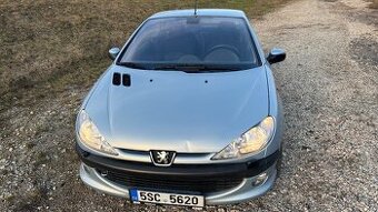 Kabriolet za hubičku Peugeot 206cc 2.0 benzín – Nová STK &