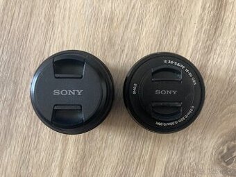 Prodám dva objektivy Sony