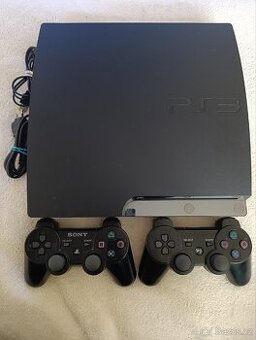 PS3 PlayStation 3 Slim + Hry (čtěte popis)