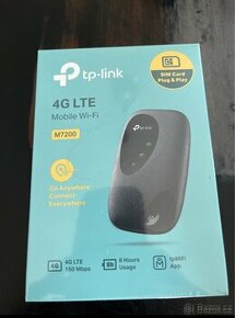 Mobilní 4g LTE router Tp-link M7200