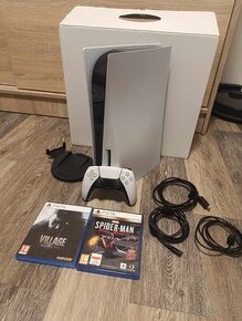 PS5 s mechanikou + 1tb disk