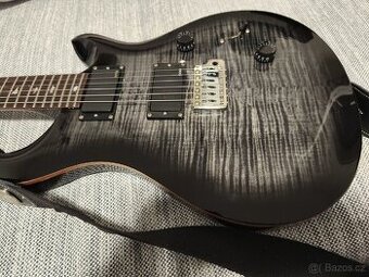 PRS SE CUSTOM 24 Charcoal burst z roku 2021