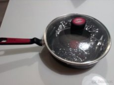 Pánev hluboká s poklicí TEFAL - průměr 24 cm - 1