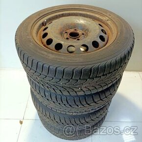 16" plechová kola – 5x100 – AUDI (VW, ŠKODA, SEAT)  Disky: P