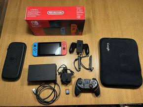 Nintendo Switch v2 + hra Mario and Sonic Olypmic Games - 1