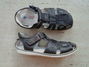 Modré boty sandály sandálky -33