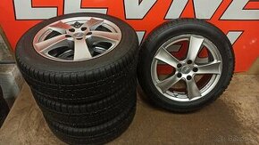 ALU kola Dezent 5x114,3 zimní pneu 215/55 R17 - 1