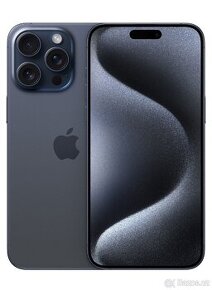 iPhone 15 Pro Max 512GB, modrý titan