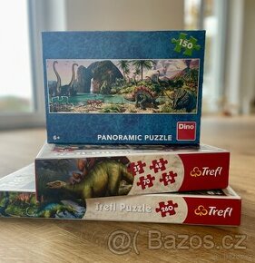 Puzzle s dinosaury