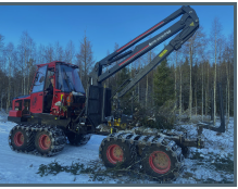 Terri 3CW, harvestor , vyvážečka