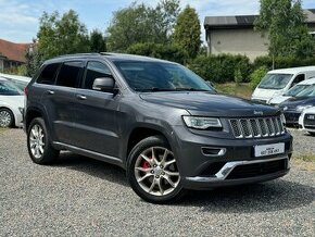 Jeep Grand Cherokee 3.0CRD SUMMIT 2016 max výbava 93tkm