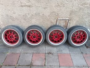 Originální BBS ALU disky s pneu 7J×15h2 et35