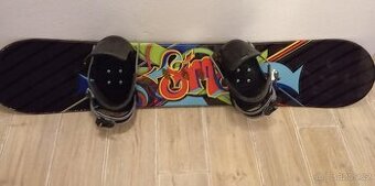 Snowboard 140 + boty 41