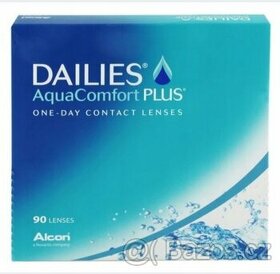 Kontaktní čočky Dailies Aqua Comfort plus 90ks, -1.00, -1,25 - 1