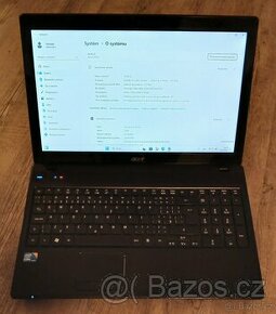 Prodám 15" notebook Acer Aspire 5742G