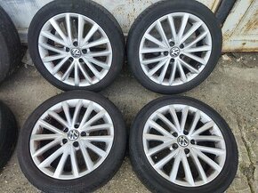 17"letní alu sada Dicastal 5x112 origo Golf 5 6 Caddy Touran