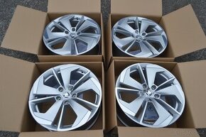 4ks NOVÉ orig.alu disky Škoda Octavia IV(RS) 7.5Jx18, 5x112