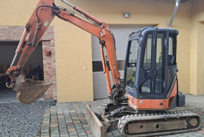 3.7t minibagr Hitachi ZX35 rypadlo pásové