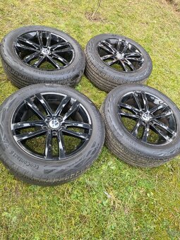 Alu kola letní pneu 215/55 Salvador R17 5x112 ET 40, Touran