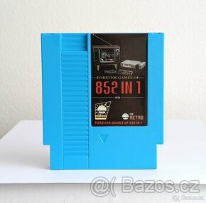 Cartridge 852 her na NINTENDO NES (Aladdin, Conan)...