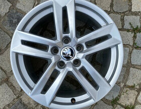 PRODÁM ALU KOLA ŠKODA 17" 5X112 ET42 7J 57,1MM