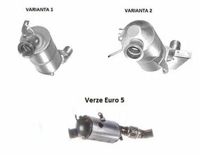 DPF+CAT BMW řada 1,3,5,X1. Nové, homologované