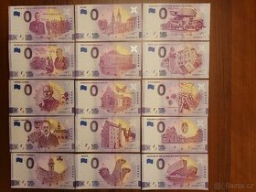 0 eurova bankovka, 0€ bankovky, 0 eurové bankovky