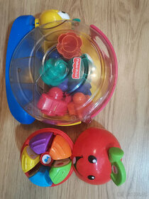 fisher price šnek, jablko