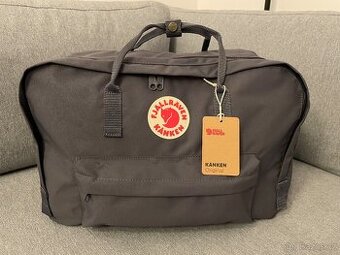 Prodám batoh značky Fjällräven Kanken Weekender Grey - 1