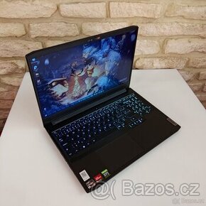 Herní Notebook Lenovo IdeaPad Gaming 3,RTX 3050,120Hz,RGB