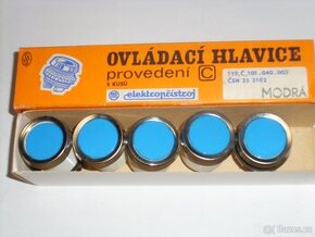 Ovládací hlavice modrá