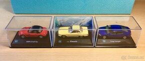 Modely aut 1:72 Cararama Mercedes,Dodge,BMW,Isuzu