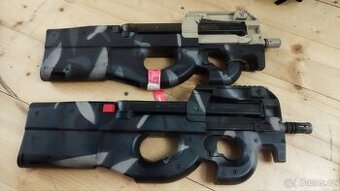 2x elektrická Airsoft zbraň P-90