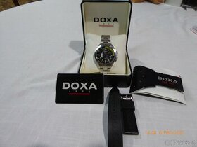 PÁNSKÉ ŠVÝCARSKÉ HODINKY DOXA GMT - 1