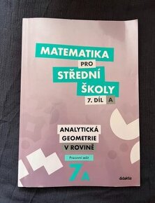 Matematika pro střední školy - analytická geometrie v rovině